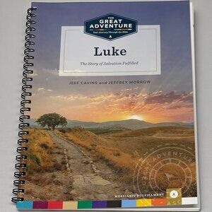 Luke The Story of Salvation Fulfilled Workbook Jeff Cavins Jeffrey Morrow Unused